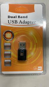 新品 未使用 USB無線LAN　　　2.4GHZ+5GHZ　　USB2.0　　IEEE802.11AC　大量在庫！