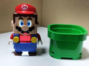 送料無料即決希望　LEGO　レゴ　マリオ本体と土管のみ　音と画像が出ます　 フィギュア　スーパーマリオ　スターターセットのマリオ本体