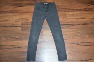 ●即決有り！Levi’s 311 SHAPING SKINNY ストレッチスキニーブラックデニム 25