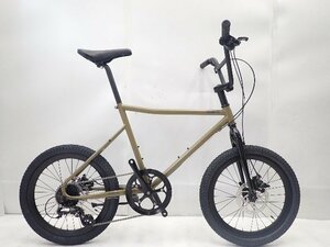 【未走行】TERN AMP F1 STREET STYLE 46cm マットカーキ ターン BMX ストリートバイク ディスクブレーキ 配送/来店引取可 ∩ 6CDAA-1