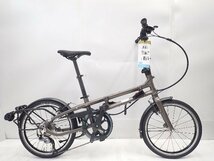 【未走行】 Tern ターン 折り畳み自転車 BYB P8 シャンパン 8速 フォールディングバイク 配送/来店引取可 ∩ 6CDAA-5_画像1