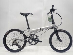 【未走行】 DAHON ダホン Speed Falco シルバー 折り畳み自転車 ミニベロ スピードファルコ 配送/来店引取可 ∩ 6CF39-4