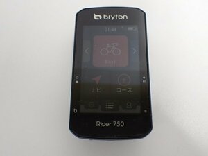 良品 Bryton Rider 750 ブライトン ライダー GPSサイクルコンピューター サイコン アウトフロントマウント付 ∬ 6CE4E-4