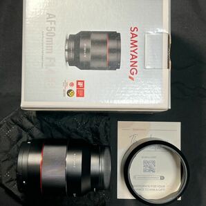 SAMYANG 単焦点標準レンズ AF 50mm F1.4 FE ソニー αE用 フルサイズ対応 ブラックの画像1