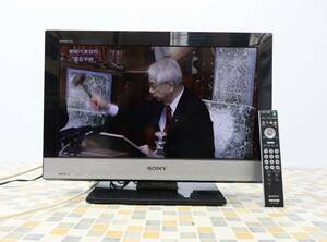 ▽ 22V型 リモコン付き｜液晶テレビ TV｜SONY ソニー KDL-22EX300 ブラビア｜ブラビアエンジン3 2010年製■O4990