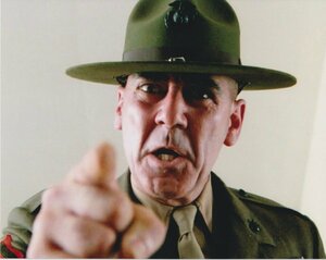 フルメタルジャケット　Full Metal Jacket Ronald　Lee Ermey　直輸入、写真　00435