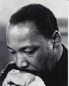 マーティンルーサーキング牧師　Martin Luther King Jr 　輸入　写真　約20.3x25.4cm　21087