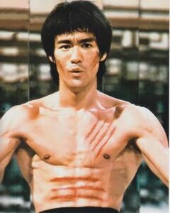 大型写真(約35.5x28cm)　ブルースリー　Bruce Lee　sb0066