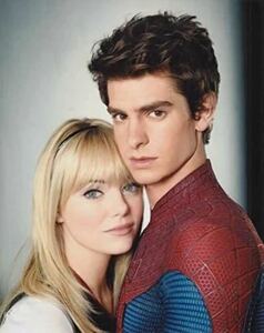 アメイジングスパイダーマン　エマストーン　アンドリューガーフィールド The Amazing Spider-Man　輸入　写真　10129.