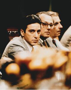 ゴッドファーザー　アルパチーノ　The Godfather　Al Pacino　40336、輸入　写真.