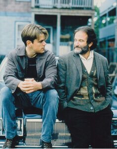 グッドウィルハンティング　マットデイモン　Good Will Hunting　Matt Damon　Robin Williams, 輸入　写真　4818..