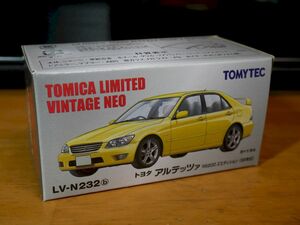 トミカリミテッドヴィンテージネオ★LV-N232b トヨタ アルテッツァ RS200 Zエディション（98年式） トミーテック