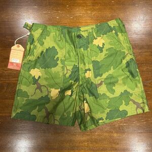 THE REAL MCCOYS リアルマッコイズ サイズL 迷彩パンツ ミッチェルパターン ショートパンツ MITCHELL PATTERN CIVILIAN SHORTS MP23002