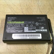 【送料無料】(010500C) SONY VGP-AC16V11/V7 16V 2.8A/2.2A 純正品 ACアダプタ 4個セット メガネケーブル付き 中古品_画像3