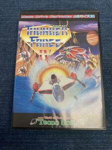  free shipping! super-beauty goods! unused? Thunder force Ⅳ Mega Drive box opinion attaching! terminal maintenance ending including in a package possibility SEGA