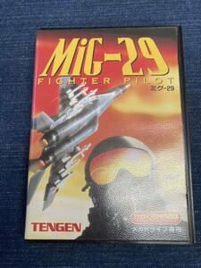  free shipping! beautiful goods!mig29 Mega Drive box opinion attaching! terminal maintenance ending including in a package possibility SEGA