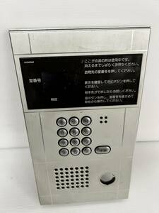 (JT202401)　アイホン　集合玄関機　VGX-DBL-SV　ジャンク品