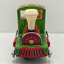 D(0111g8) TINKLING LOCOMOTIVE ブリキ 汽車 昭和レトロ レトロ レトロ玩具 インテリア インテリア置物 _画像4