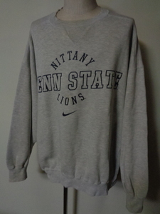 NIKE ナイキ 90s スウェット トレーナー ロゴ カレッジスウェット PENN STATE Vintage ヴィンテージ XL