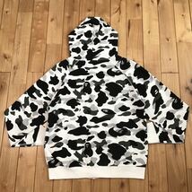 ★京都限定★ Kyoto city camo 鹿の子 ジップ パーカー Mサイズ a bathing ape BAPE zip hoodie エイプ ベイプ アベイシングエイプ w47_画像2