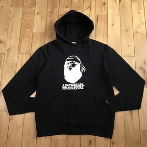 ★パイレーツストア限定★ 海賊 APE HEAD LOGO プルオーバー パーカー Lサイズ a bathing ape BAPE pullover hoodie エイプ ベイプ w35