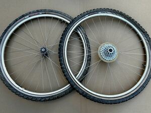 ★90s ★SUN rims CR17A USA製 ☆シマノ DEORE LX FH-M565 ☆CODA 900 ★DT SWISS SPOKE ★FRセット ★RAREパーツ多数出品中 VINTAGE OLD