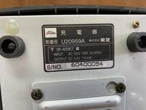 J4130 東芝無線電話装置　CS1TS400ー1F3E1ー10 通電のみ 充電器１台本体２台通電のみジャンク品_画像7