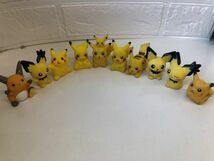 Y【中古】ポケモン　キッズ　ピカチュウ等　指人形　１0体　任天堂　_画像1