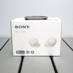 新品 未使用品 SONY ソニー WF-C500 ワイヤレスステレオヘッドセット ホワイト Bluetooth完全ワイヤレスイヤホン ヘッドホン