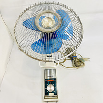 【A3675】動作品！ 三洋電機 扇風機 SANYO EF-6KJ オブジェ・インテリア 昭和レトロ_画像2