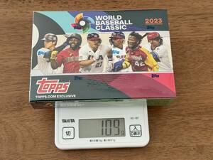 ★約109g★MLB 2023 TOPPS World Baseball Classic WBC 未開封 BOX
