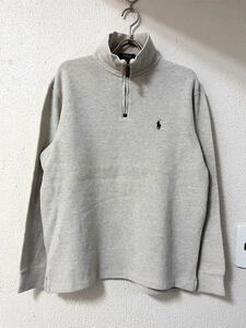 ラルフローレン POLO ハーフ ジップ ニット スウェット シャツ ドライバーズ ニット