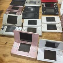 ジャンク(動作未確認、故障・破損品)ニンテンドDS、DS Lite、計20台セット_画像3