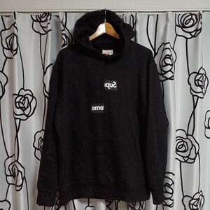 Supreme × COMME des GARONSshirt　スプリットボックス パーカー ロゴ