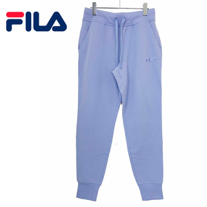 新品 L ★ FILA フィラ レディース スウェット ジョガー パンツ パープル コストコ フレンチテリー ロングパンツ 裏毛 French Terry Jogger