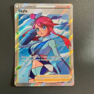 英語版 正規品 フウロ 072/072 SR ポケモンカードゲーム Skyla ya