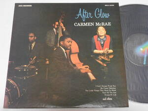 After Glow/Carmen McRae（MCA日本盤）