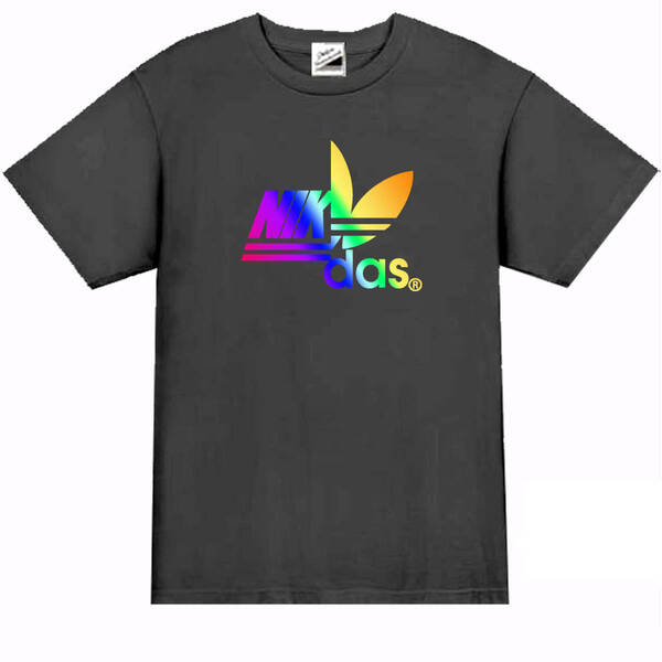 【パロディ黒2XL】5ozNIKdasナイダスグラデTシャツ面白いおもしろうけるネタプレゼント送料無料・新品2999円