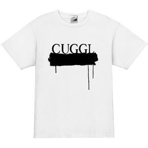 【パロディ白黒3XL】5ozCUGGL(キューグル)メンズペイントカラーTシャツ送料無料・新品2999円