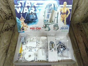 ☆訳有♪希少♪旧バンダイ♪当時物♪未組立♪1/10 スターウォーズ R2-D2 モーターライズキット プラモデル REVELL 管理/R206☆