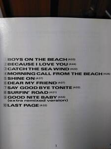 TUBE チューブ☆BOYS ON THE BEACH☆全10曲のアルバム♪送料180円か370円（追跡番号あり）