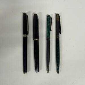 1円~【まとめ売り】万年筆 ボールペン 4点 モンブラン MONTBLANC モンテグラッパ Montegrappa 925 刻印あり 筆記用具 文房具 ZS