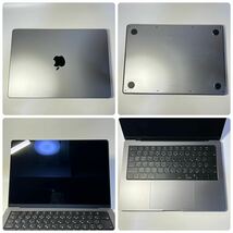 1円~【保証期間有】Apple MacBook Pro 14インチ 2023 M2 Pro スペースグレイ MPHF3J/A 16GB 1TB 12C CPU 19C GPU 充放電回数11 GK-70090_画像3