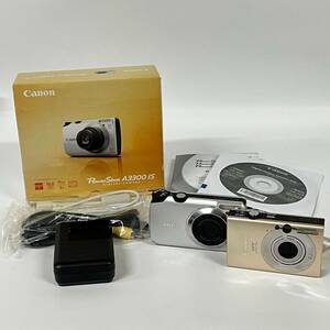 1円~【セット売り】キャノン Canon PowerShot A3300 IS PC1589 IXY DIGITAL 20 IS PC1271 コンパクトデジタルカメラ 付属品あり G101612