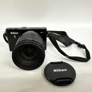 1円~【通電確認済】ニコン Nikon 1 J4 NIKKOR 10-100mm 1:4-5.6 VR ミラーレス一眼カメラ レンズ 付属品あり G114287