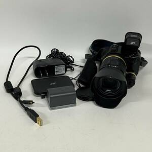1円~【通電確認済】JVC ビクター GC-YJ40 10× OPTICAL ZOOM/AF f=3.76-37.6mm 1:1.2 HDメモリーカメラ 付属品あり G152063