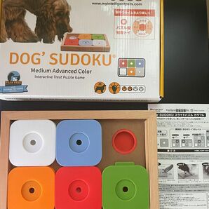 Dog' SUDOKU アドバンス　Advance (ノーズワーク　知育おもちゃ　室内遊び　トレーニング　知育玩具)