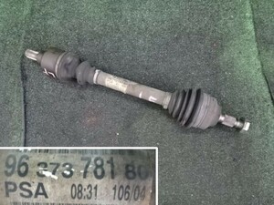 * Peugeot 307*A307CC 2004(H16) year * left front drive shaft * right steering wheel 