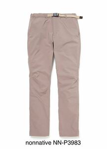 nonnative 40th collection CLIMBER EASY PANTS POLY TWILL Pliantex by GRAMICCI NN-P3983 MOLE 2 クライミング トレッキング パンツ 