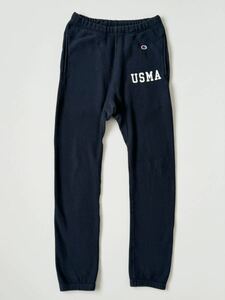 70s 単色タグ 復刻 champion USMA リバースウィーブ スウェット パンツ L ヴィンテージ ビンテージ リバース 軍物 単タグ BEAMS 別注